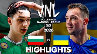 Bulgaria 🇧🇬 vs Ukraine 🇺🇦 | Highlights | Men's VNL 2026