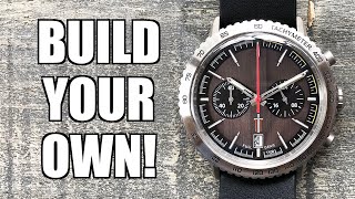 Make Your Own Watch! FullGear Claymore Chronograph Review - Perth WAtch #434