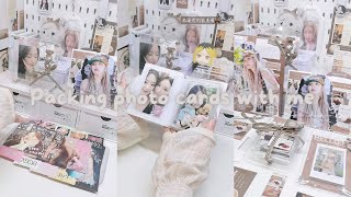 Packing order asmr small business | Packing kpop photo cards order | Asmr