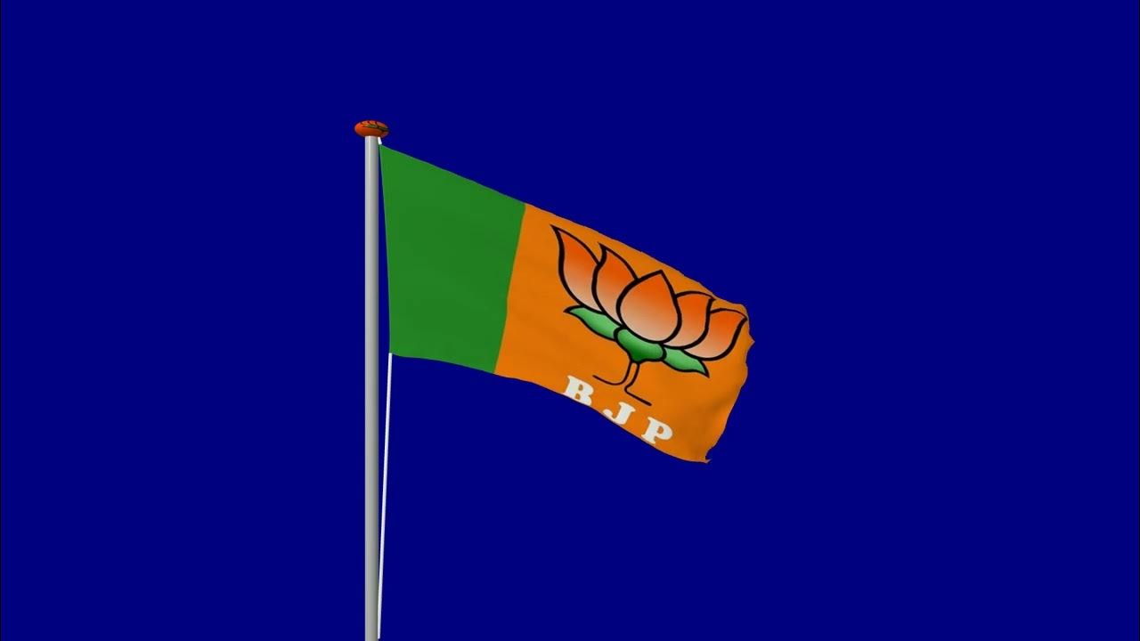 bjp green/blue screen background videos Indian political party - YouTube