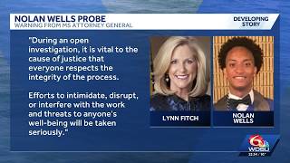 Mississippi AG warns about threats towards law enforcement working Nolan Wells case