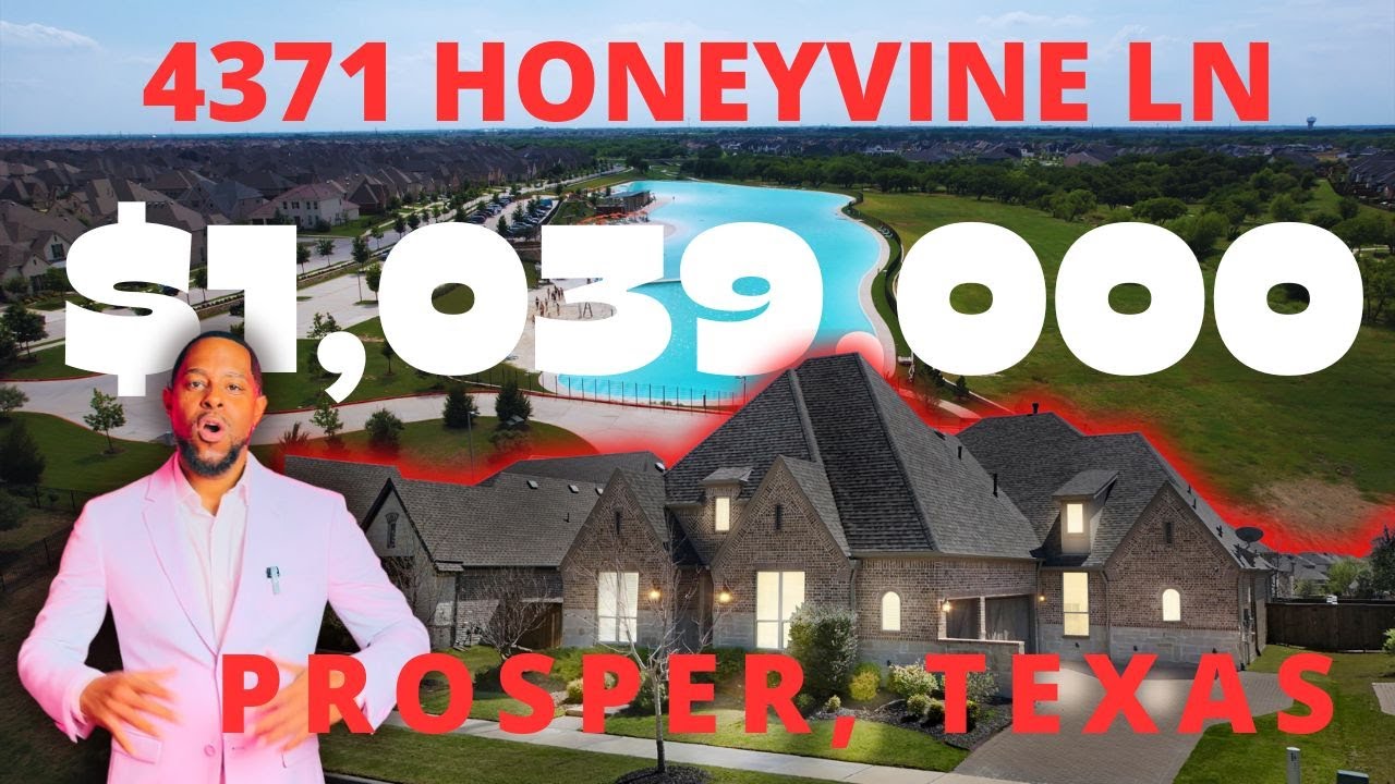Prosper Texas home for sale windsong ranch YouTube