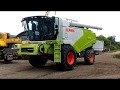 Разгрузка и запуск CLAAS TUCANO 580