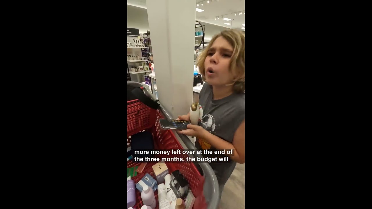 Teaching Kids Finances 9 Year Old Hygiene Shopping