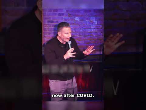 Audience Member Coughs - Comedian Mike Vecchione