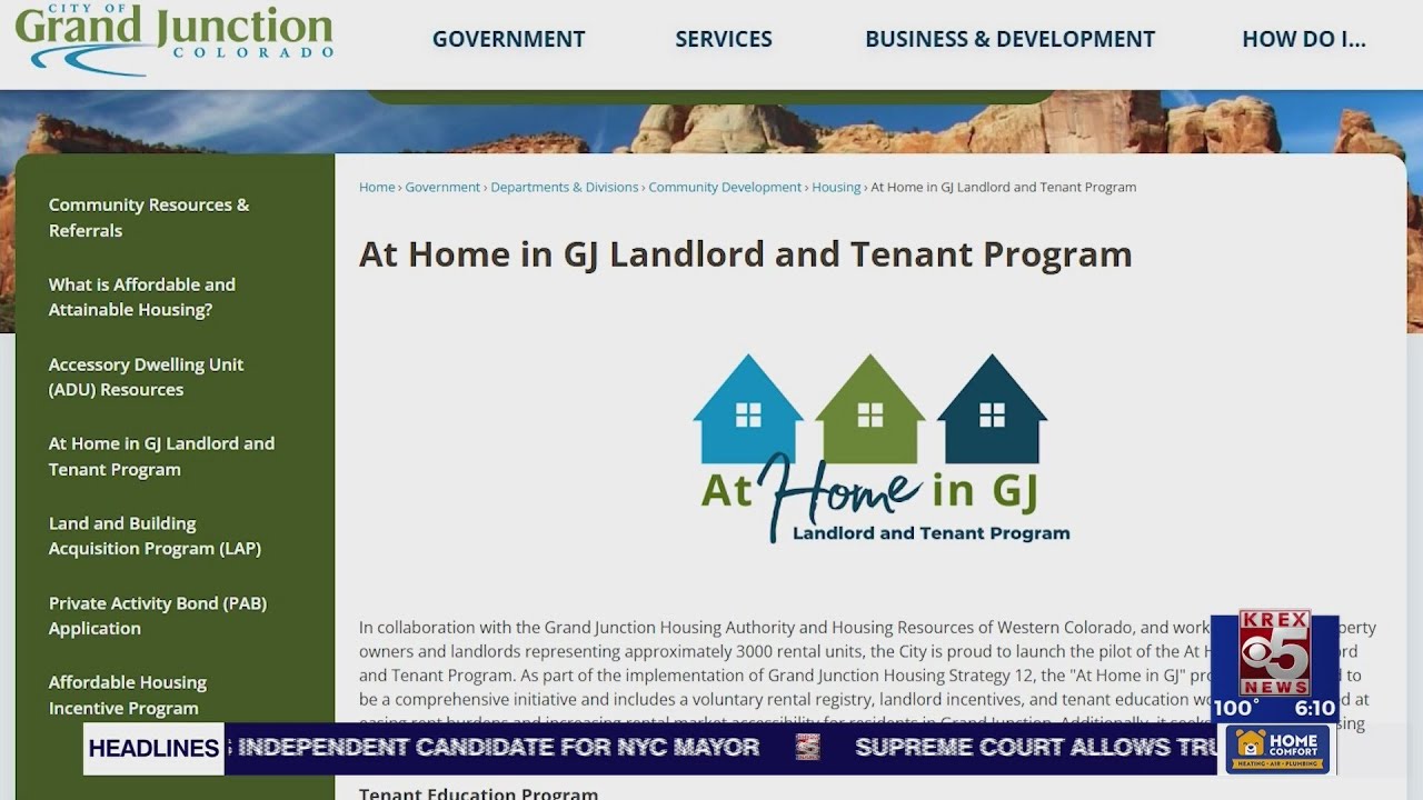 City of Grand Junction relaunches rental listing guide