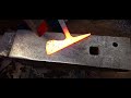 Forging A Tomahawk Part 2  #forging #blacksmith