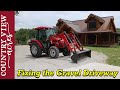 Fixing Gravel Driveway after the Pole Barn Construction