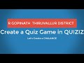 create a QUIZ IN QUIZIZ SIMPLY IN 2 MINUTES