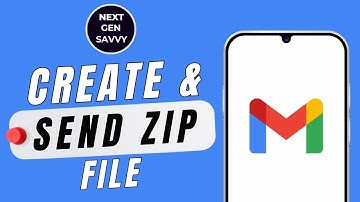 HOW TO CREATE AND SEND A ZIP FILE VIA EMAIL