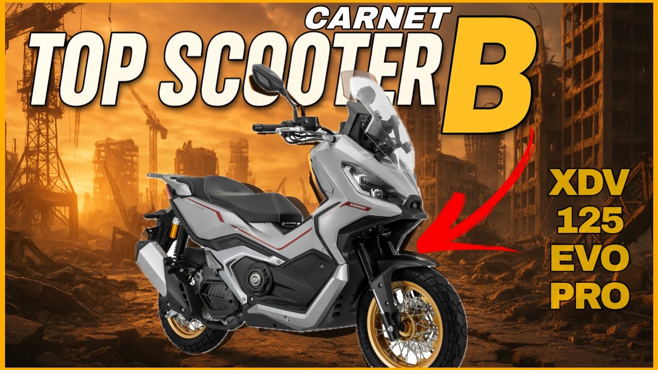 PRUEBO El Mejor SCOOTER ADV 125 Del 2025 - Nuevo KEEWAY XDV 125 EVO PRO y mira lo que pasó?