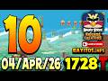 Angry Birds Friends Level 10 Tournament 1728 Highscore 