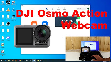 How to use a DJI Osmo Action as webcam for Zoom, Skype, etc. (Windows)