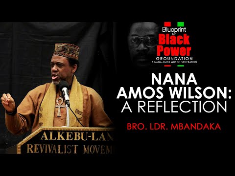 ⁣Nana Amos Wilson • A Reflection w/ Bro. Ldr. Mbandaka