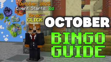 October 2025 Bingo Guide | Hypixel Skyblock