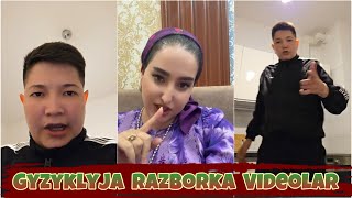 Turkmen Tiktokerlaryn Gyzyklyja Videolary. Hallysh Vs Senem Shop Razborka