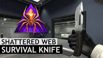 Survival Knife Animations | Operation Shattered Web Update | CS:GO