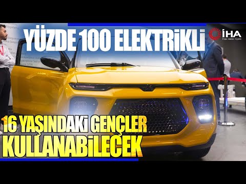 Yüzde 100 Yerli Elektrikli Aracı 16 Yaşındaki Gençler Kullanabilecek