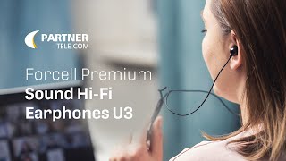 Earphones Forcell U3 - overview