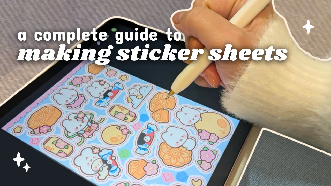 the ultimate guide to making cute sticker sheets ✨