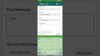 iBroker File upload in android app