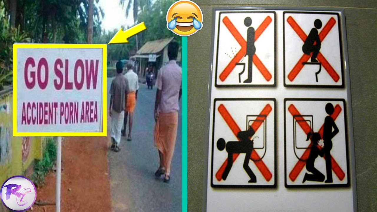 Most Hilarious Street Signs - YouTube
