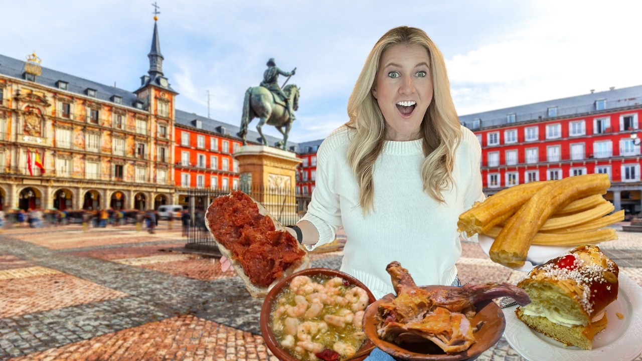 Madrid Food & Sightseeing Tour: Iconic Dishes and Must-See Spots 🍴🇪🇸