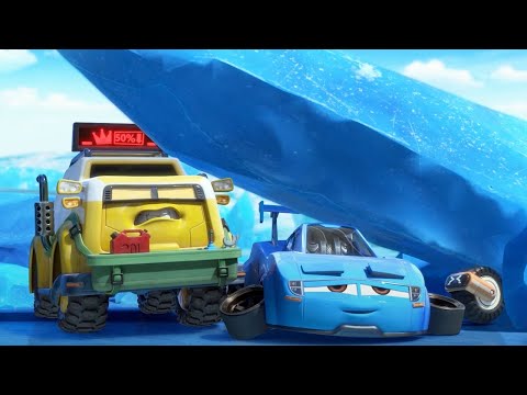 Легенды Спарка. Гонки - полный улёт! 🚘 Ледяные приключения Спарка (сборник) 🚦 Мультик для детей 🚗