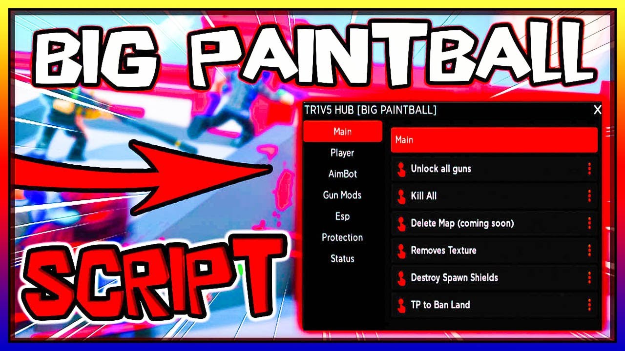 BEST Big Paintball OP Script [2023] Update YouTube