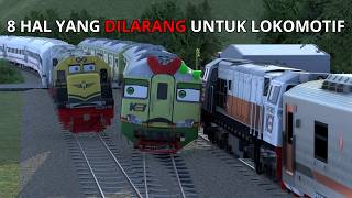 HAL YANG DILARANG UNTUK LOKOMOTIF |Kereta Api |Train