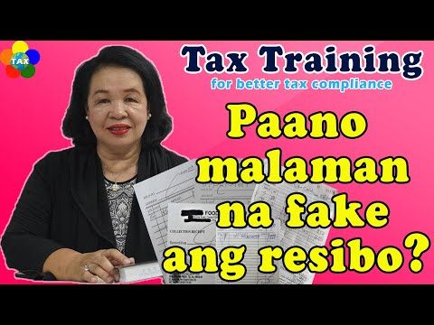 Video: Para Saan Ang Kopya Ng Resibo?