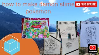 How to make Slime King Awakens… No One Is ReadyBorn a Slime, Crowned a King 👑 #drawing #youtubevideo