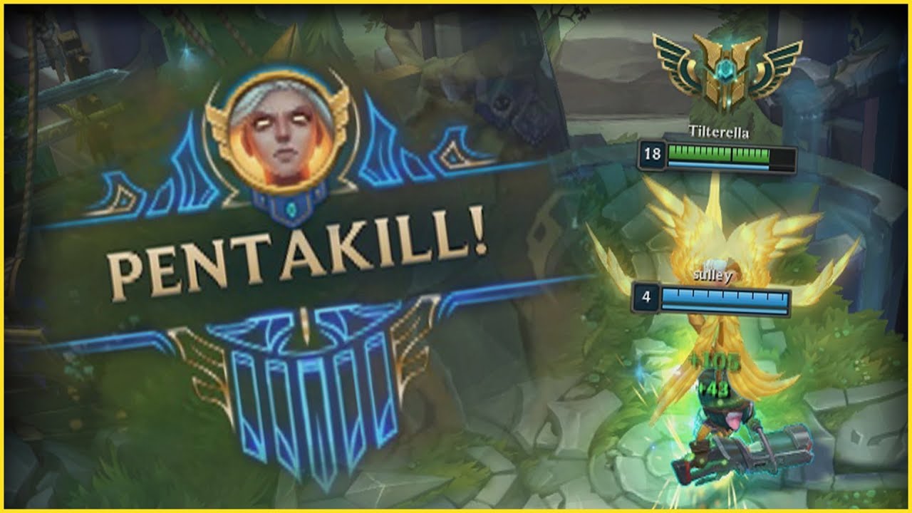 4v5 Penta! Kayle is no longer SHIT!!!👍  | League of Tilt