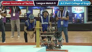 ABU Robocon 2023 India: IIT Delhi Vs AC Patil College of Engineering (League Match)