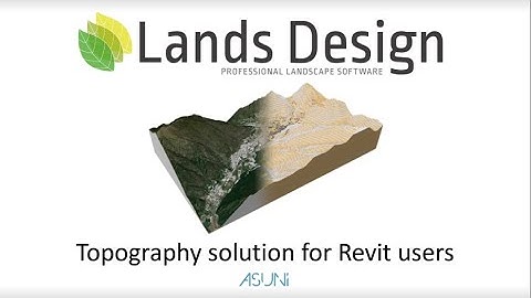 A topography solution for Revit users: Lands Design inside Revit