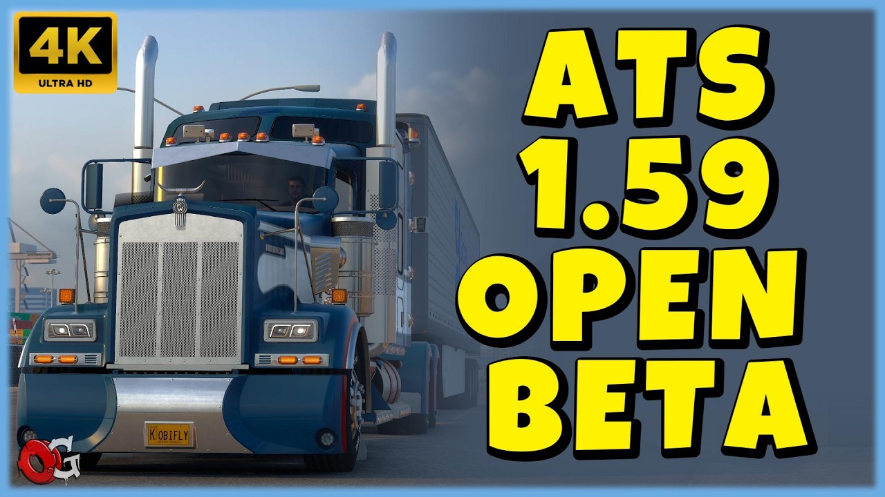 New Features | ATS 1.59 Public Open Beta Update | 4K Gameplay - YouTube