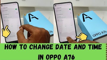 How to Change Date and Time in OPPO A76,OPPO A96| PREVIEW1:06How to set date and time in Oppo A76