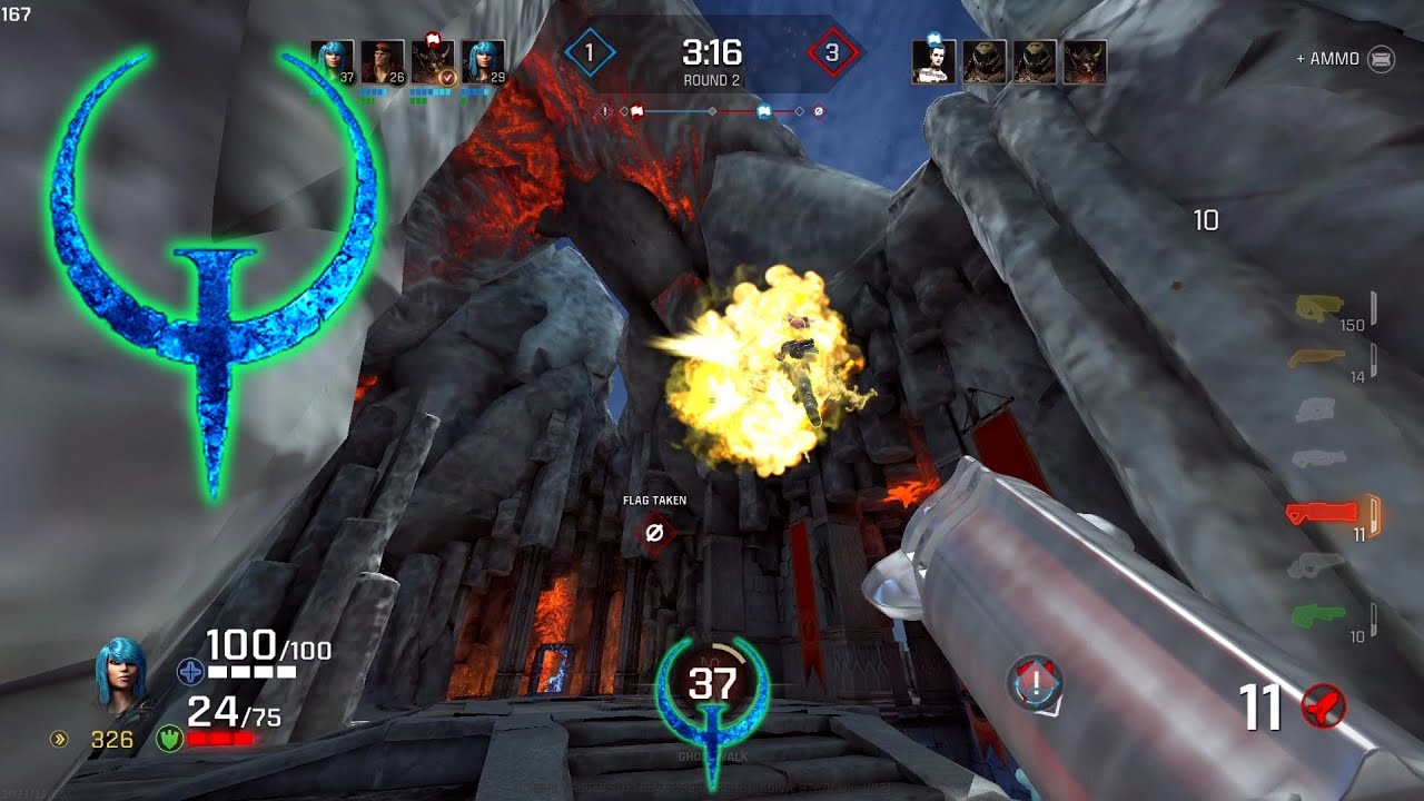 Quake Champions CTF | Citadel With FlushMasta [1440p60]