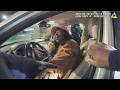 DRAMA QUEEN DRAGS COP WITH HER CAR THEN SPITS IN ANOTHER OFFICERS FACE | Police Bodycam