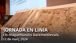 Presentació del llibre &quot;Els mapamundis baixmedievals&quot;, 12 de març de 2024