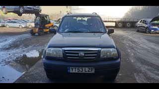 K8885 - engine test Suzuki Grand Vitara facelift 2.7i / H27A / 5sp.man 4WD