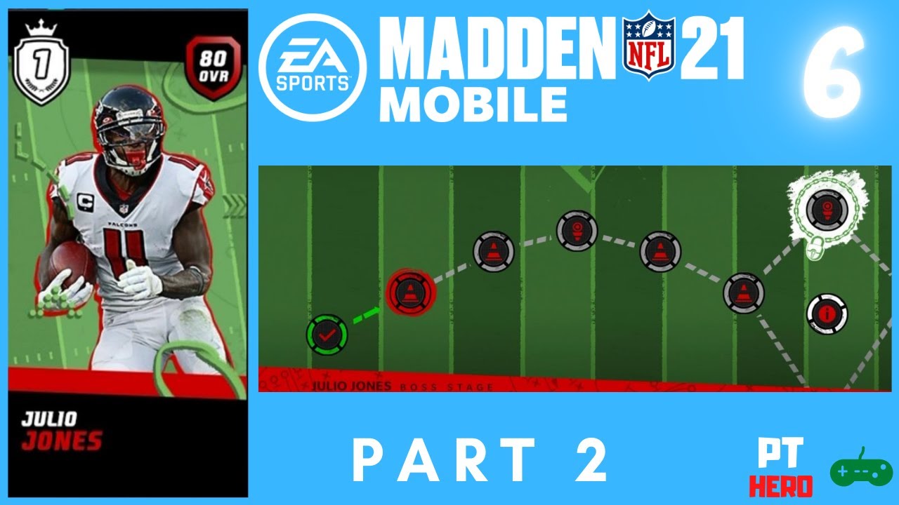 MASTERS SERIES: JULIO JONES (PART 2) || PTHero PLAYS - MADDEN NFL 21 MOBILE (EP06)