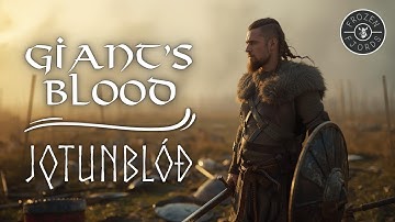 JǪTUNBLÓÐ – Giant’s Blood | English Viking Battle Chant | Deep Male Vocal + Tribal Drums & Horns