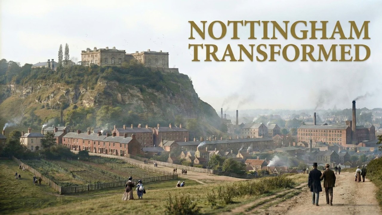 Victorian Nottingham Reconstructed — See the City Transform Before Your Eyes
