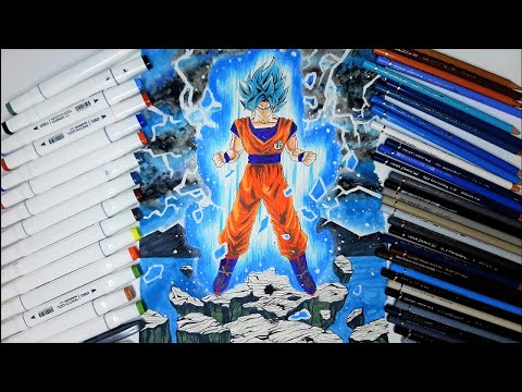 Video how to draw goku ultra instinct step by step - draw... - youtube