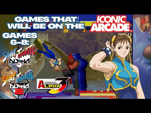 Street Fighter Alpha 1, 2, and 3 - Games 6-8 on the Iconic Street