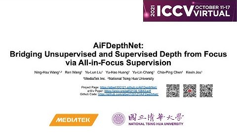 [ICCV 2021] Bridging Unsupervised and Supervised Depth from Focus via All-in-Focus Supervision