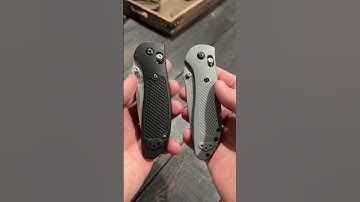 Spot the Clone! Which one is the real Benchmade Griptilian and which one is the clone? #shorts