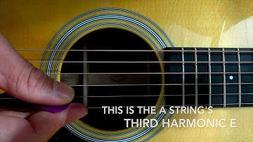 Basic example of sympathetic vibration and the circle of 5ths and 4ths