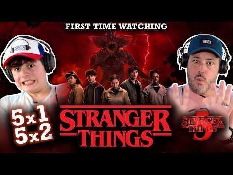 STRANGER THINGS SEASON 5 EPISODES 1 & 2 (2025) FIRST TIME WATCHING - REACTION  REVIEW